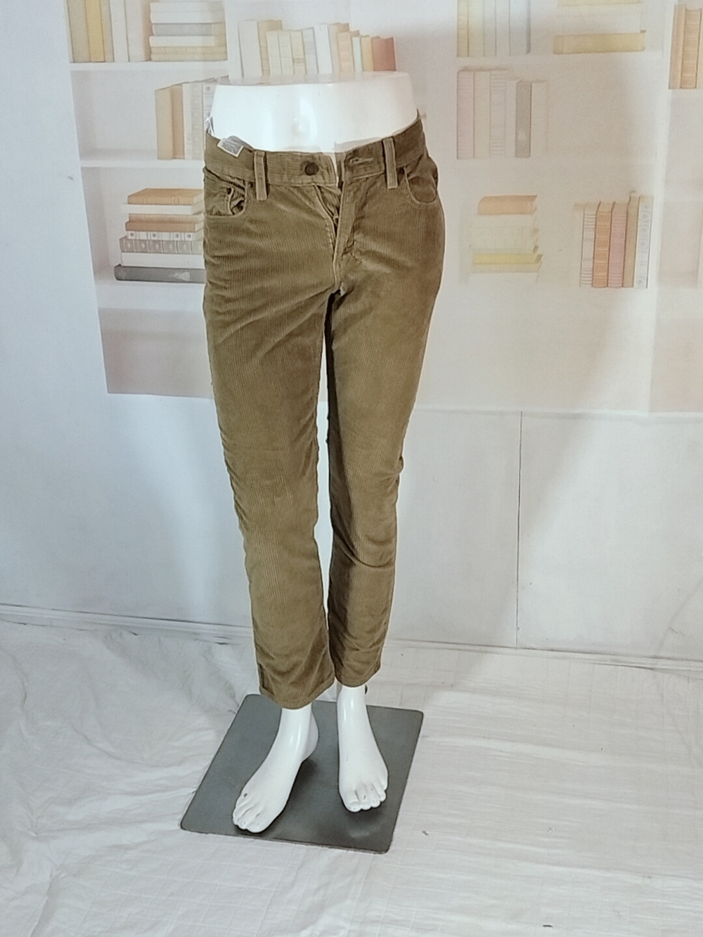 Levi's Men's Corduroy Jeans in Olive Brown - Picture 3 of 5